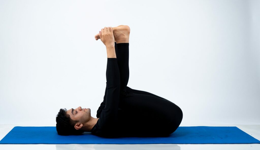 Ananda Balasana - Yoga for gastric problems
